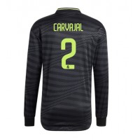 Real Madrid Daniel Carvajal #2 Fotballklær Tredjedrakt 2022-23 Langermet